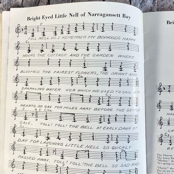 Vintage Sheet Music Cowboy Loye Presents 20 Famous Heart Songs Booklet - Picture 5 of 8